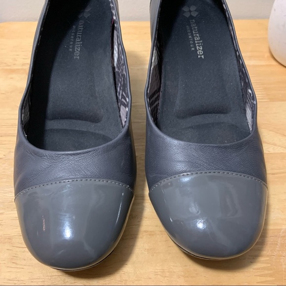 Naturalizer N5 Leather Wedge Arch Support Shoes size 7 - Picture 2 of 11